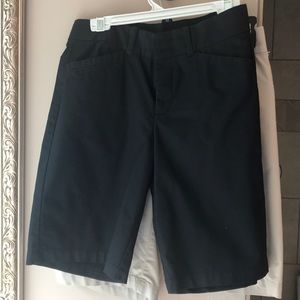 Terrific basic black walking shorts